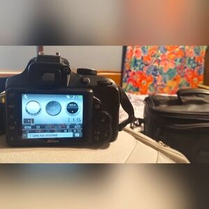 Nikon D3400 with 18-55mm lens